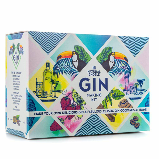 Deluxe Gin Making Botanical And Syrup Kit