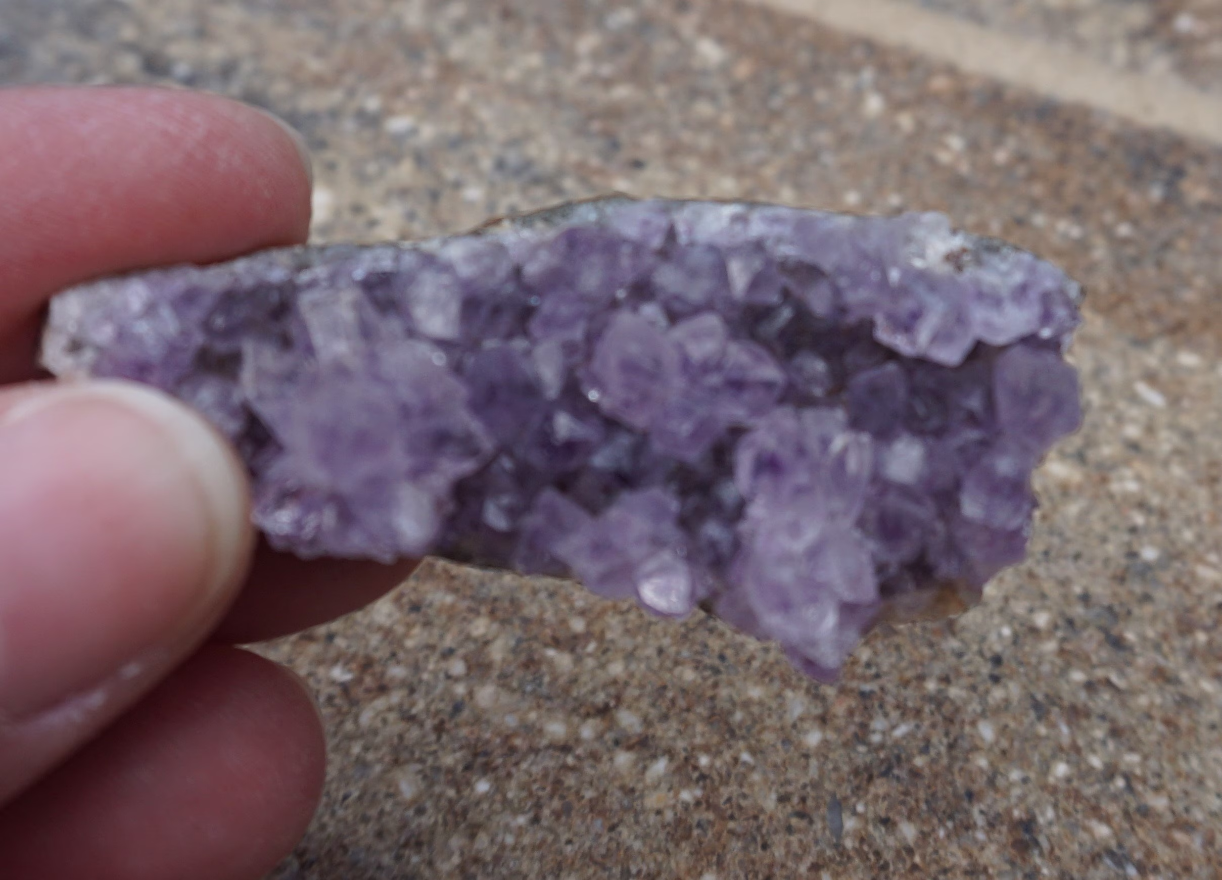 Amethyst Geode #433 | Crystals Deep Purple Gemstone Chakra Stones Wicca Witchcraft Collectable Metaphysical