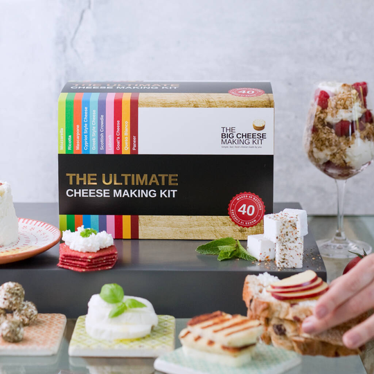 The Ultimate Cheese Making Kit, Make Your Own Cheese