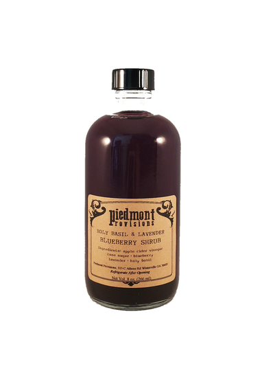 Blueberry Holy Basil & Lavender Shrub