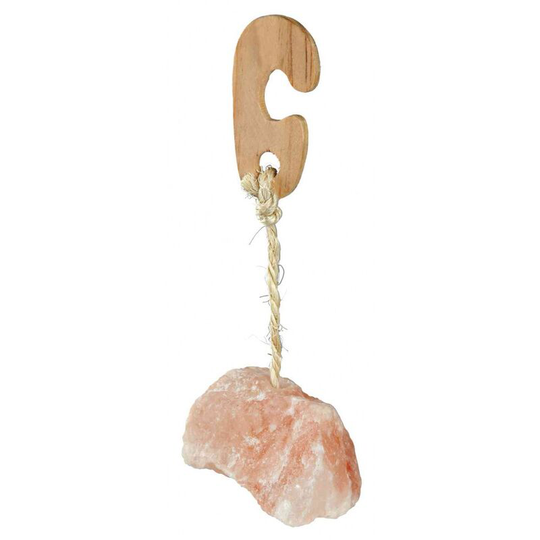 Trixie Himalayan Salt Small Pet Salt Lick (60g) (Light Orange) - Light Orange
