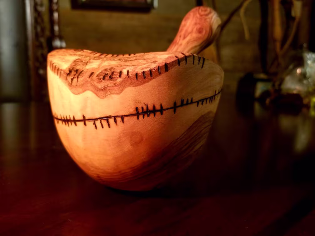 Miach's Mortar, Ogham Healing Spell Circa 3500 Bc