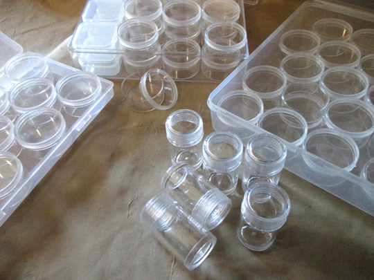 Bead Containers - Organizers, Empty Bead Kits, Sets Of Containers in Plastic Case Multiple Sizes & Styles