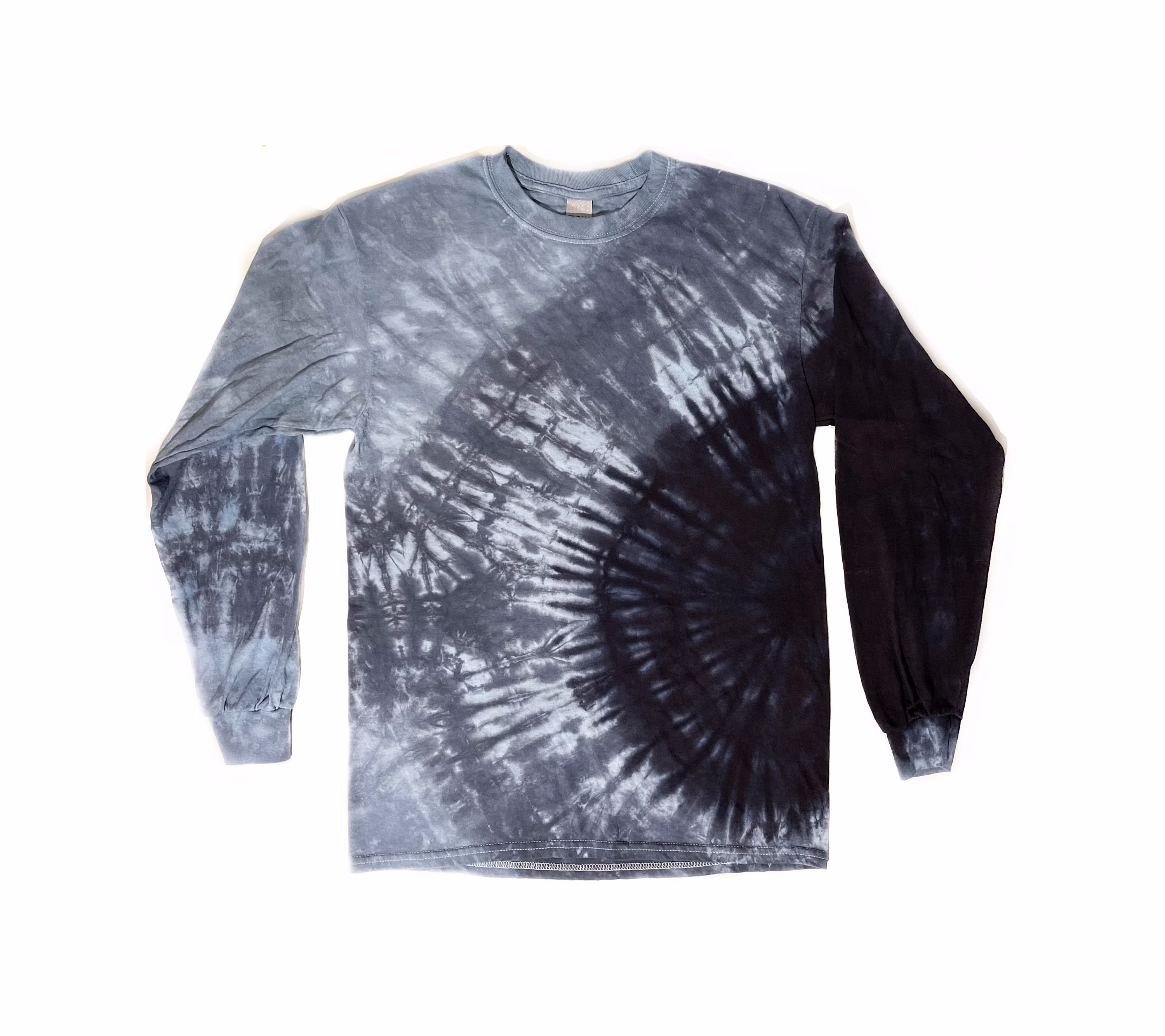 The Salt & Pepper Long Sleeve Tie Dye Shirt