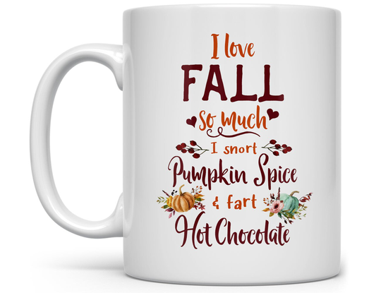 Funny Fall Mug, Sarcastic Coffee Autumn Lover Gift For Lover, Pumpkin Spice Season Mug