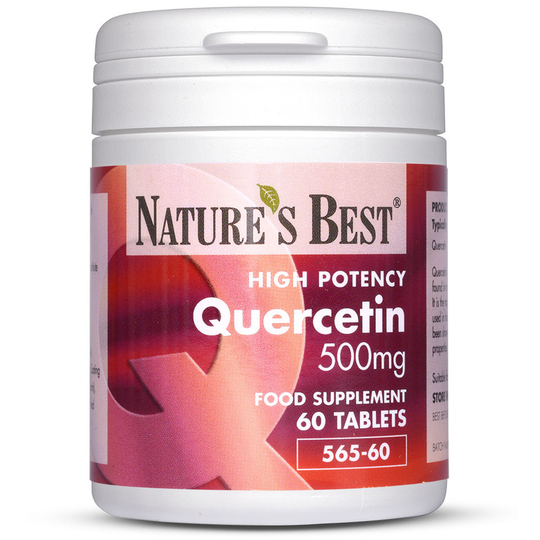 Quercetin 500Mg, High Strength Flavonoid 60 Tablets