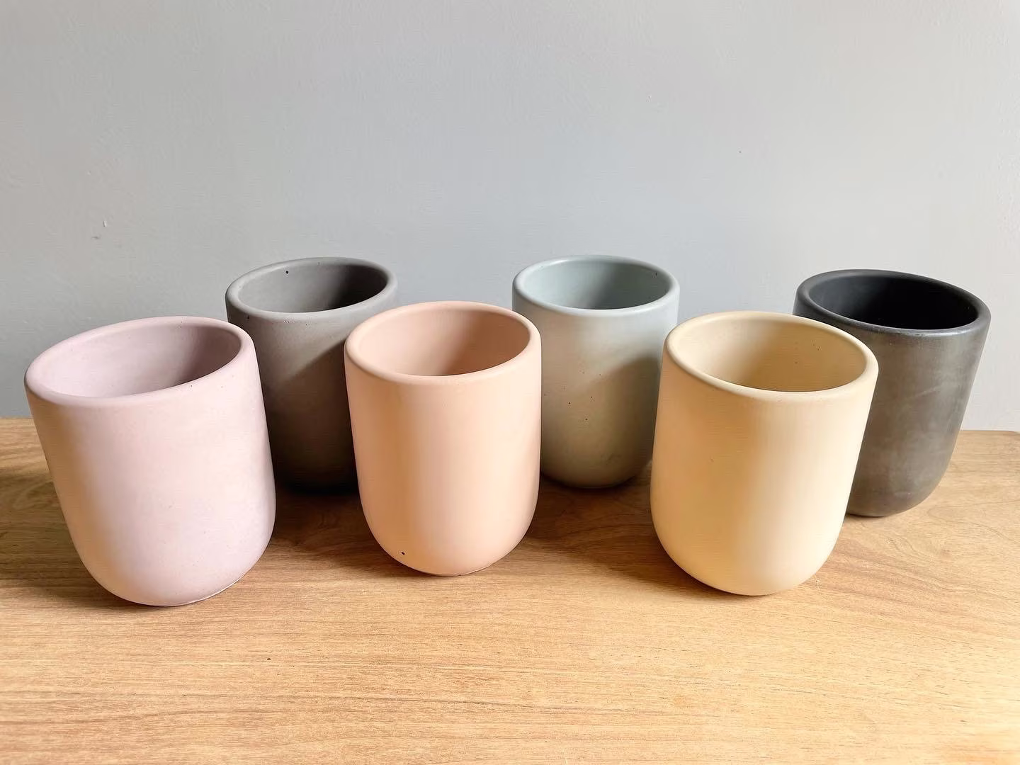Concrete Tulip Planter, Modern Pot, Minimalist, Home Decor, Cement, Pot