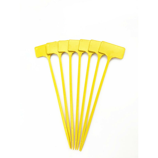 20x Plant labels - Large cards for plant labeling - Garden label - 29 cm (20 pieces - Yellow without marker)