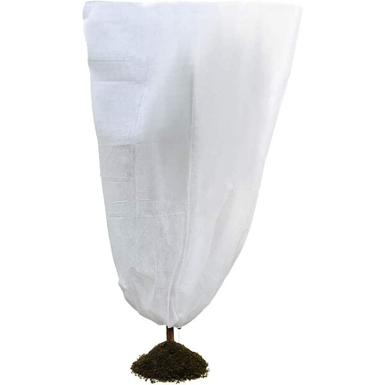 Plant Fleece Frost Protection, 4 Packs Plant Frost Protection Covers, Garden Fleece Frost Protection with Drawstring, Plant Covers for Garden Plants
