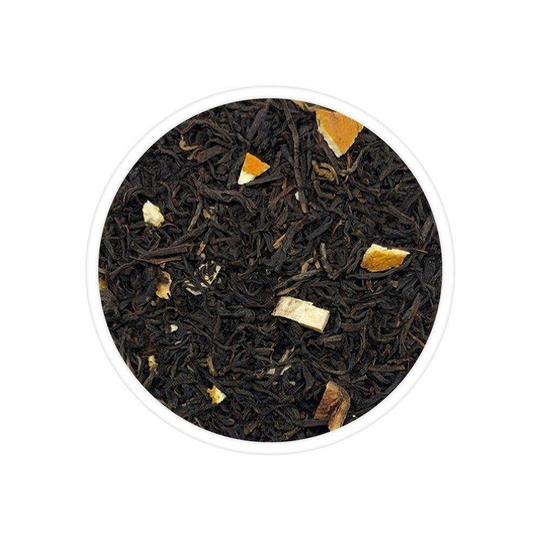 Earl Grey Bergamot Peels Black Tea | Loose Leaf 2.5 Oz Pouch 30 Cup