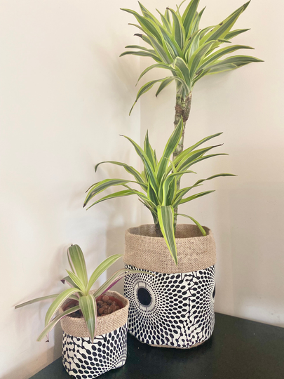 Indoor Fabric Plant Pot