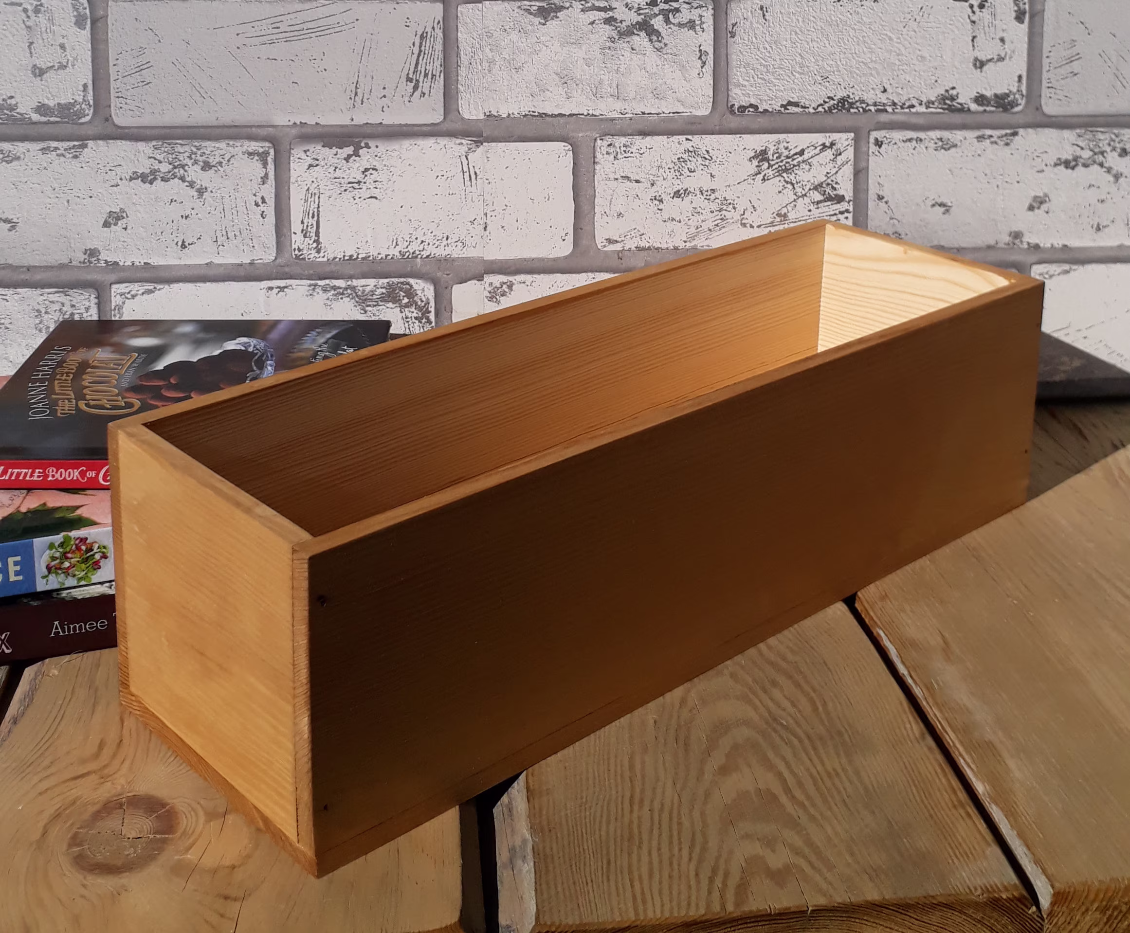 Best Quality Wood Crate Box Organizer. Scandinavian Style Wooden Units. Perfect For Pyrography & Arts
