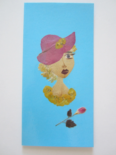 Unique Greeting Card "My View Of The World