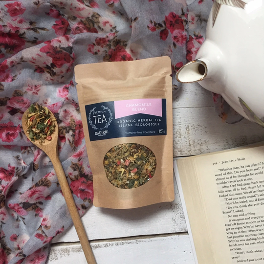 Organic Chamomile Loose Tea | Caffeine-Free