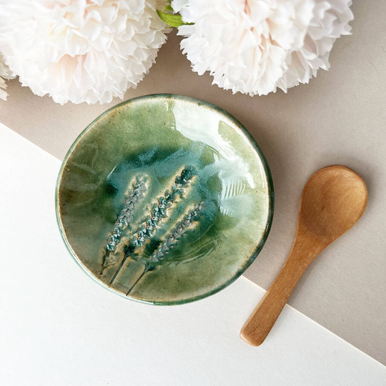 Green Meadow Salt Dish