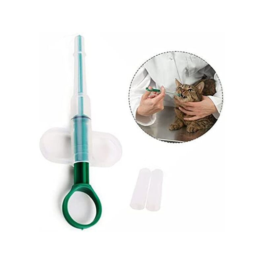 Cat Pill Dispenser Cat Pill Dispenser with Safety Soft Tip Reusable Plastic Pet Medicine Syringe for Cats Dogs Baby Pets