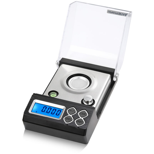 Lifcausal - High Precision Professional Digital Milligram Scale 20G/0.001G Mini Electronic Balance Powder Scale Gold Jewelry Carat Scale Digital