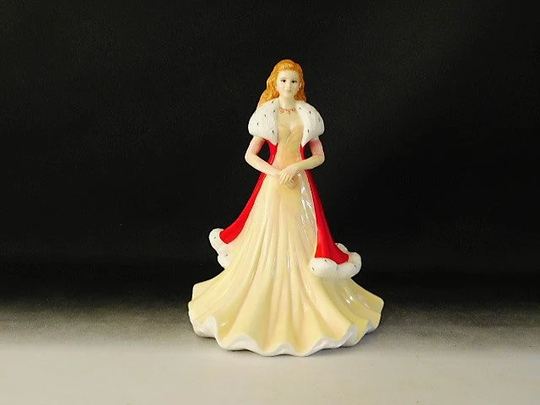Coalport Figurine Seasons Of Love Collection Scarlett Wonder ~ Free UK Postage