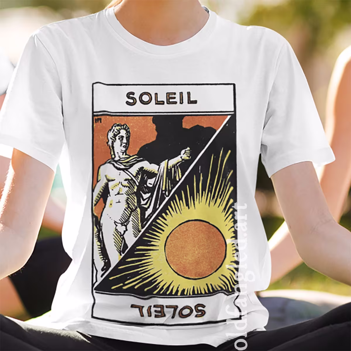 The Sun | 1927 - Unisex Organic T-Shirt, Vintage Style Tarot T-Shirt