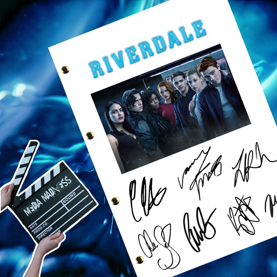 Riverdale Season 1 Episode Netlfix Transcript/Script Screenplay Autographed Reprint