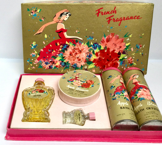 Vintage Apple Blossom Fragrance Set Lander Distri