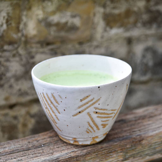 Granite Pottery Matcha Bowl