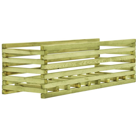 Garden Planter 120x40x35 cm Impregnated Pinewood