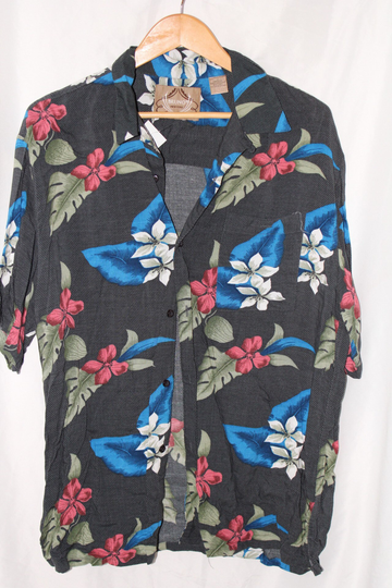 Y2K Hawaiian Button Up