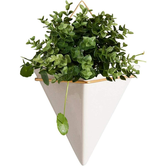 Hanging Planter Vase & Geometric Wall Planter/Pot