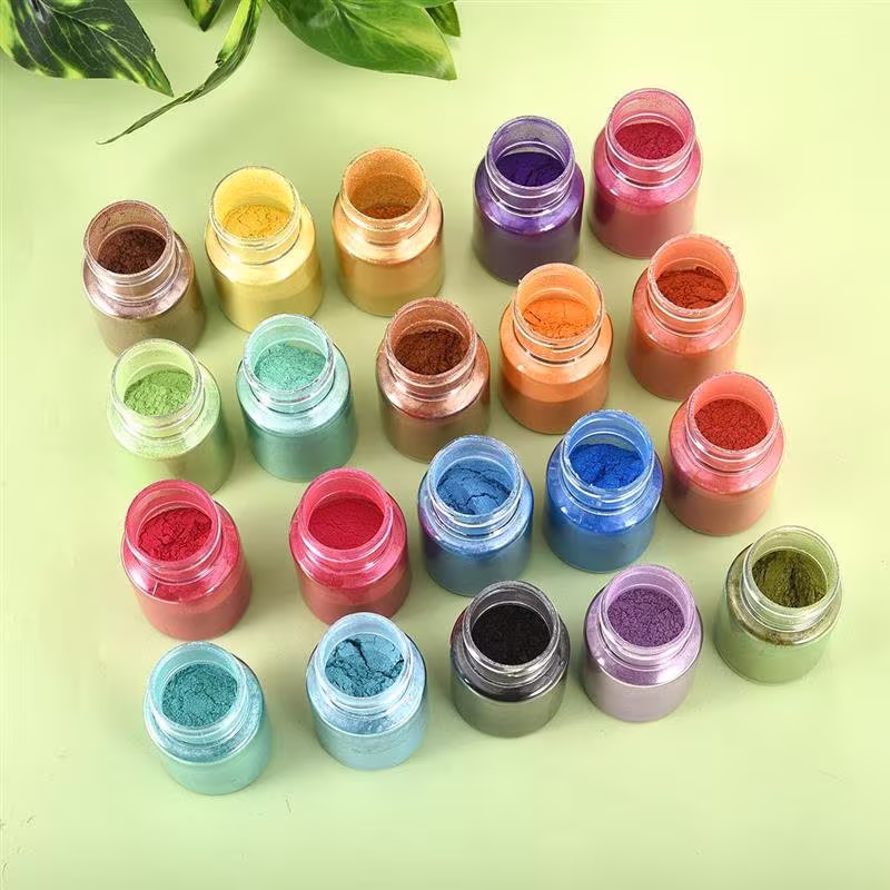 24 Colors Pigment Filler For Resin Mold Making Pearl Powder Dye Nail Paint For Jewelry Accessories