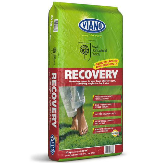 Viano - Recovery' Organic Lawn Fertiliser - 5kg (Decanted)