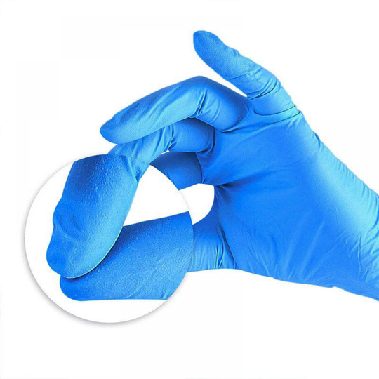 Nitrile gloves 100 pieces box (m, blue) disposable gloves, disposable gloves, examination gloves, nitrile gloves, powder-free, latex-free,