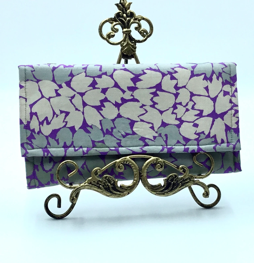 24 Pocket Floss Organizer -Flip Wallet & Cross Stitch Accessory Holder
