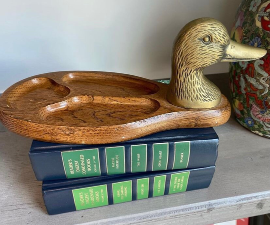 Vintage Duck Desk Organizer