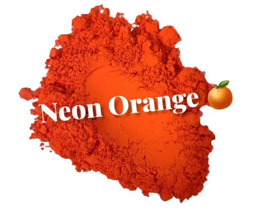 Orange Fluorescent Pigment Color For Epoxy Resin, Mica Powder