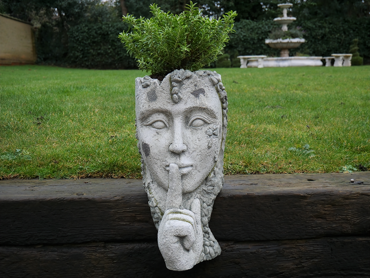 Delores Lady Garden Planter
