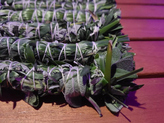 2 Organic Herb Wands - Mugwort