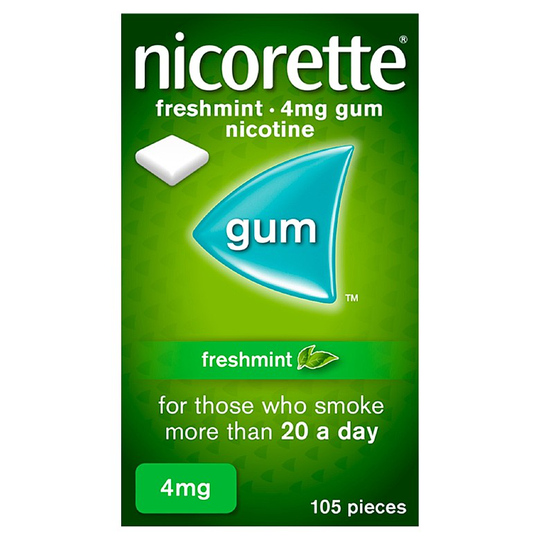 Nicorette Freshmint 4Mg Gum 105
