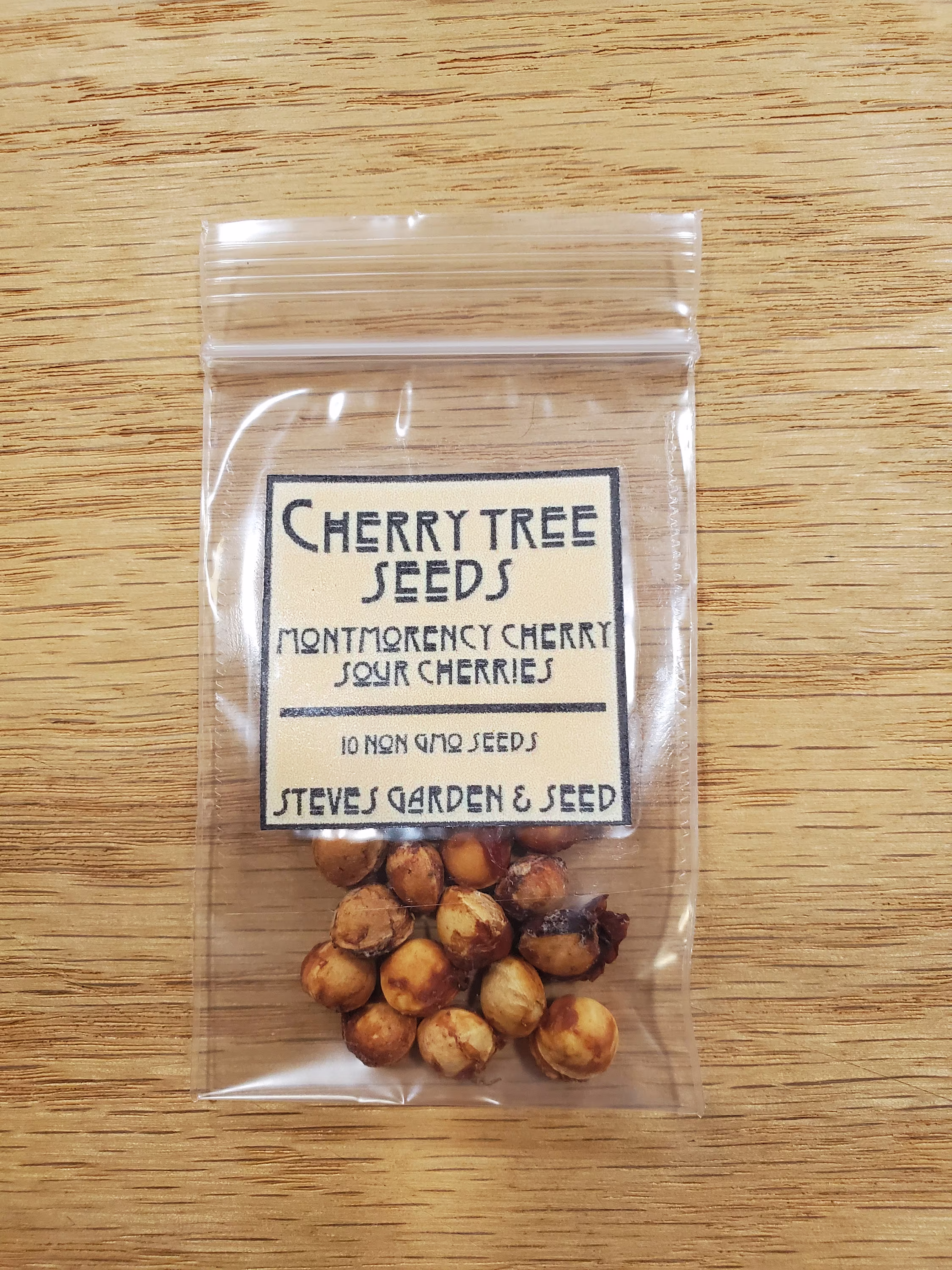 Sour Cherry Tree Seeds | 10, 15, Or 20 Cherries Montmorency Trees Non-Gmo From Missouri Orchard