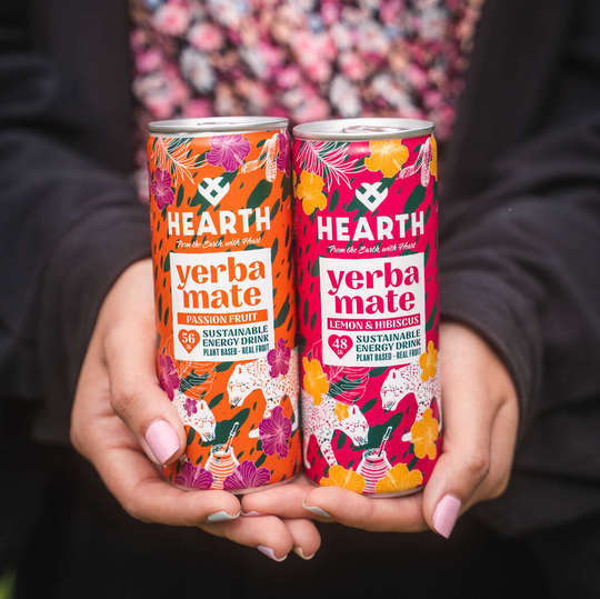 Hearth Yerba Mate Taster Box X Four Cans