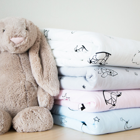Baby Quilt Blanket, Toddler Comforter, Crib Organic Blanket Cotton Blankets For Boys & Girls