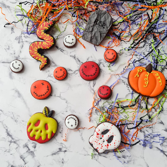 Halloween Iced Biscuit Gift Set, Pre Order