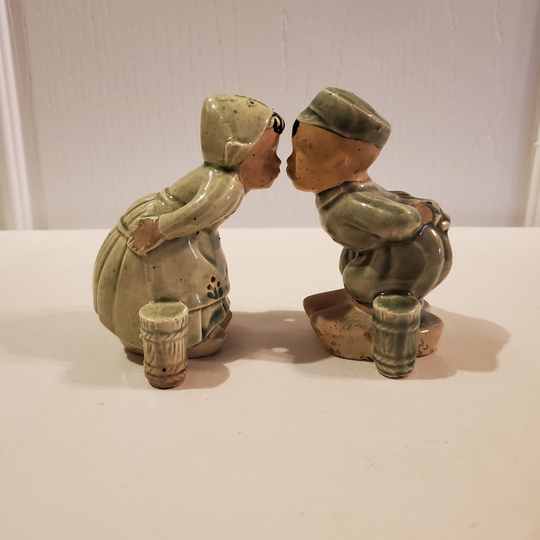 Kissing Dutch Couple Salt & Pepper Shakers