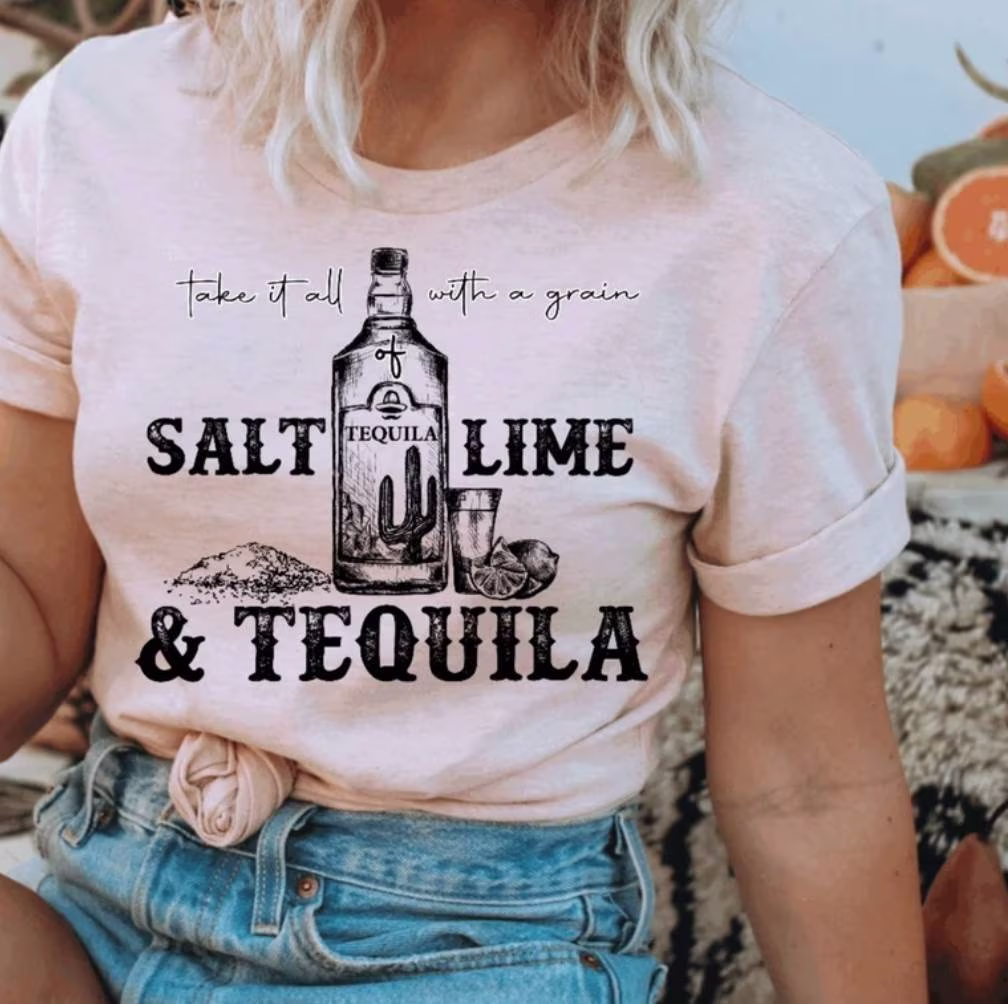Salt Tequila & Lime Graphic Tee