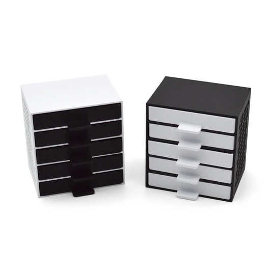 Desk & Dresser Organizer - Hexagon Style 3D Printed Shelves