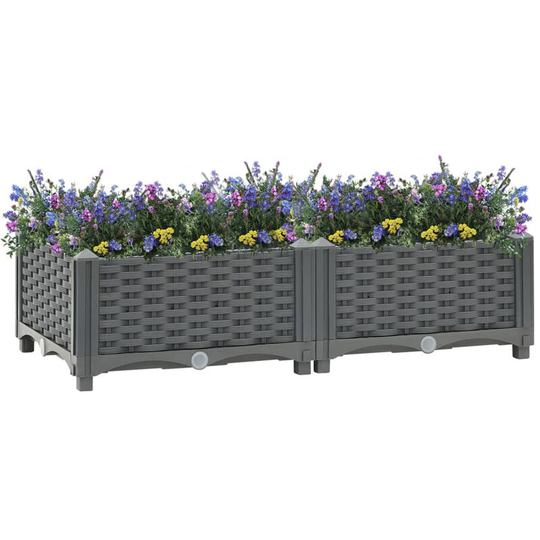 Raised Bed 80x40x23 cm Polypropylene