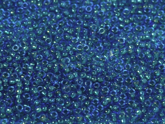 Miyuki Seed Beads 11/0 Fancy Lined Teal Blue, 3537-New