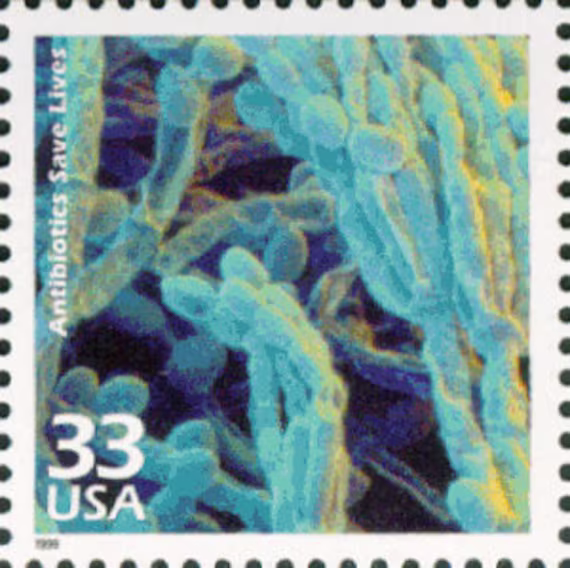 4x Antibiotics Save Lives Medicine Celebrate The Century 1940's 33C Unused Vintage Postage Stamp Free Shipping #1 Source The Best Prices