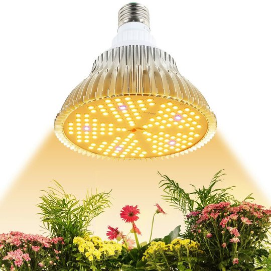 180W Plant Light, 150 led Full Spectrum Plant Lamp, E27 Plant Grow Light Bulb Lamp for Indoor Plants Germination Vegetables Flowers Hydroponics