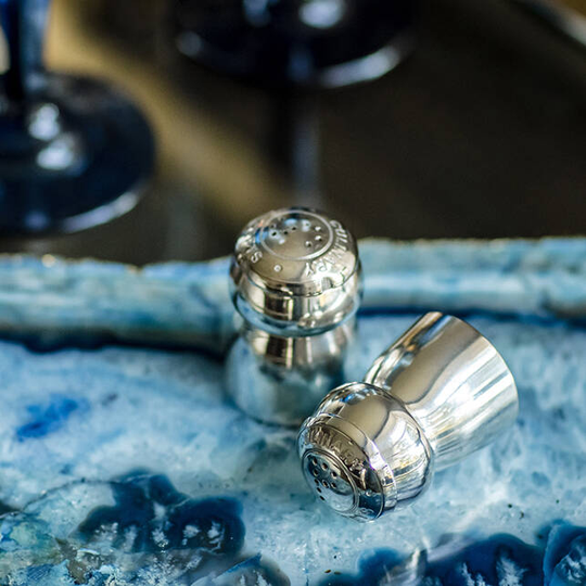 Champagne Cork Salt And Pepper Set